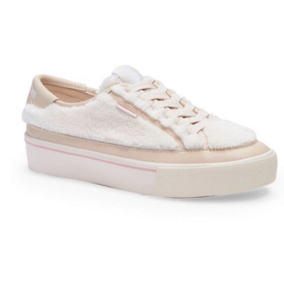 COACH Citysole Shearling Platform Sneakers MSRP$175 Great Reviews - Picture 2 of 7